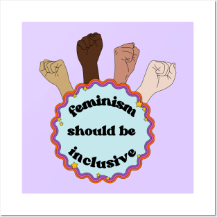 inclusive feminism Posters and Art